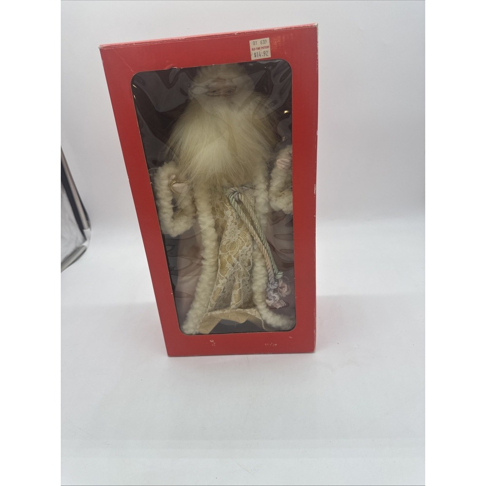 Father Christmas Tree Topper Table Decoration In Box - Picture 12 of 15